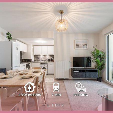 L'Eden - T2 Neuf Avec Loggia Et Parking Prive - Proche Rer A & Disneyland Шеси Экстерьер фото