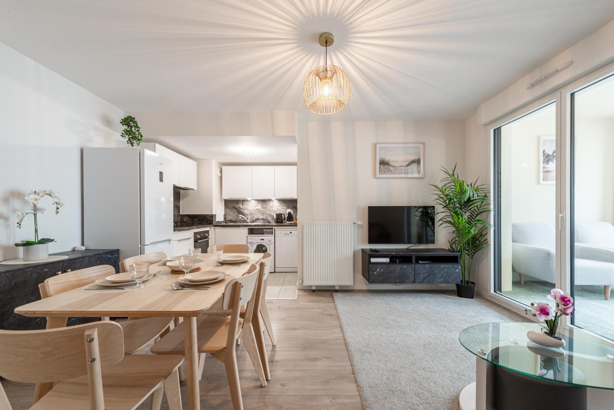 L'Eden - T2 Neuf Avec Loggia Et Parking Prive - Proche Rer A & Disneyland Шеси Экстерьер фото